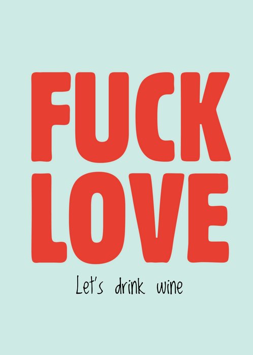 Greetz | Valentijnskaart | Let's drink wine