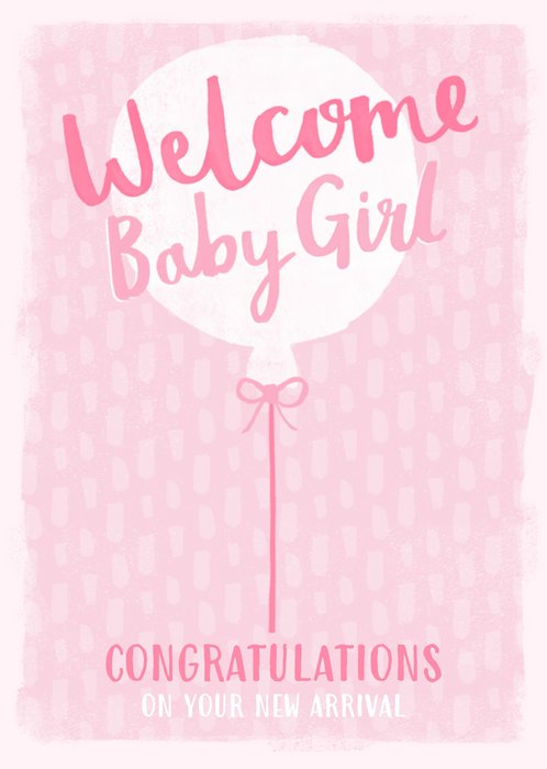 Greetz | Geboortekaart | welcome baby girl