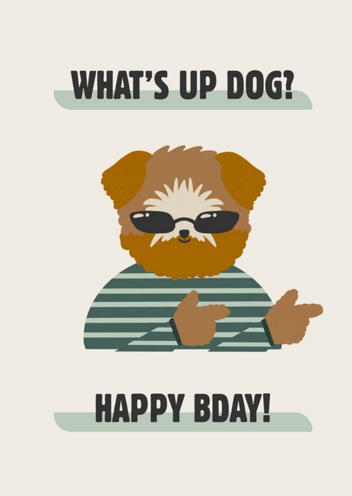 Verjaardagskaart | Greetz | Dog