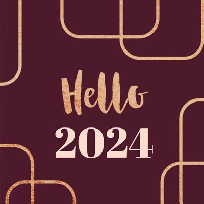 Greetz | Nieuwjaarskaart | hello 2024