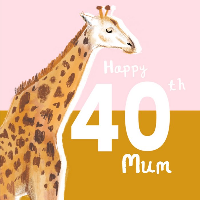 Millicent Venton | Verjaardagskaart | giraf