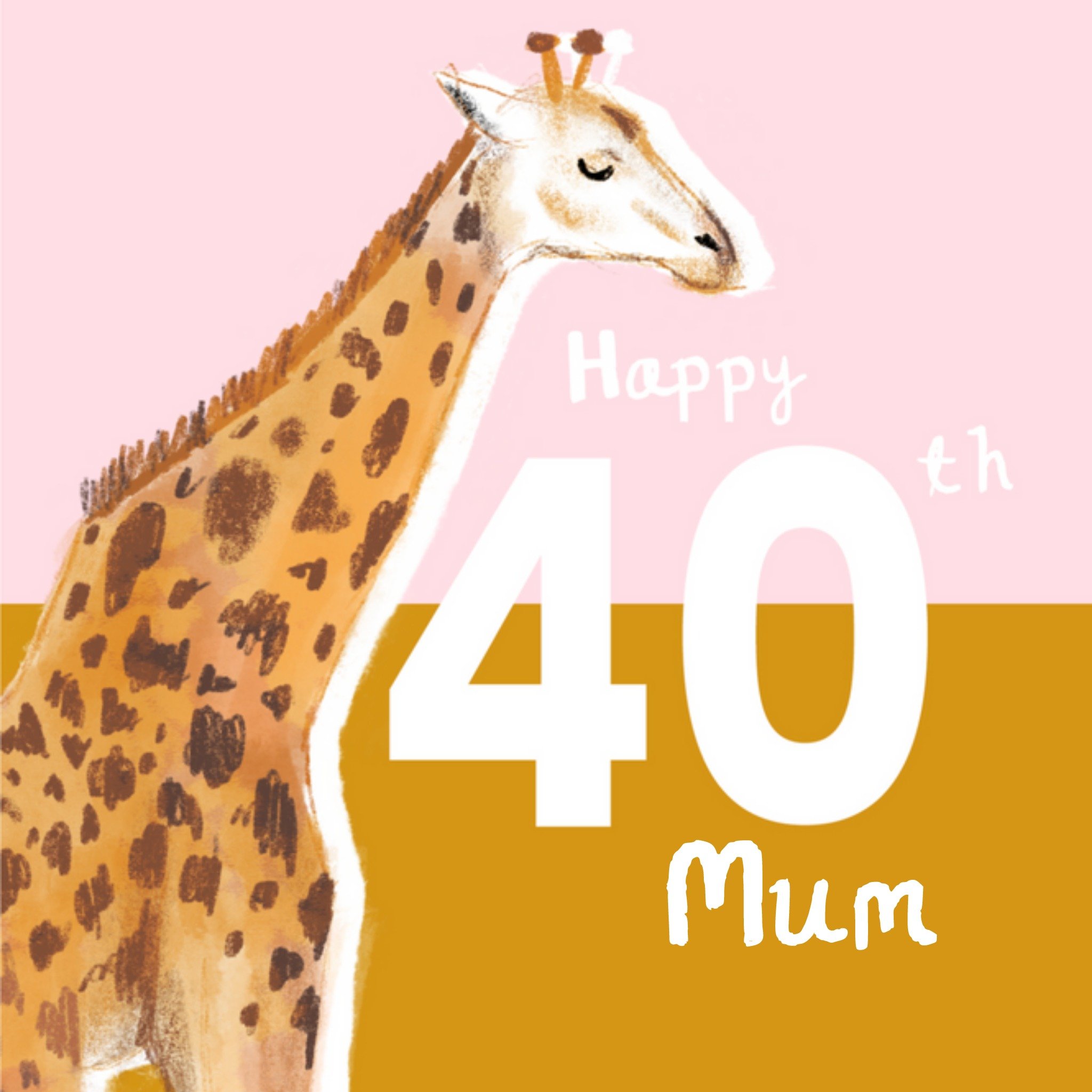 Millicent Venton - Verjaardagskaart - giraf