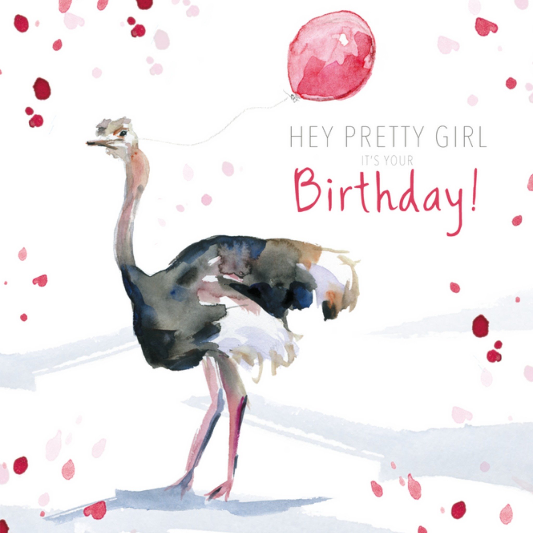 Michelle Dujardin - Verjaardagskaart - Pretty girl