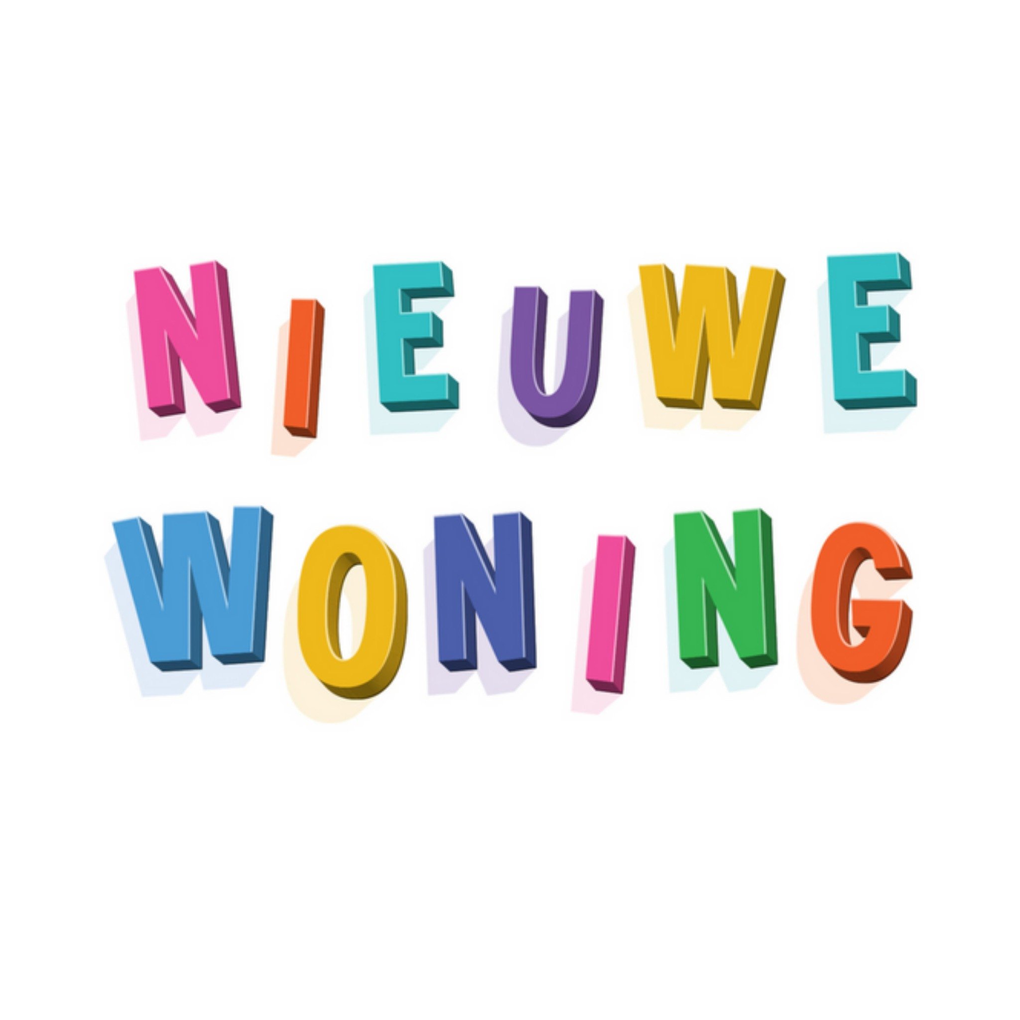 Hello Munki - Nieuwe woning kaart - tekst