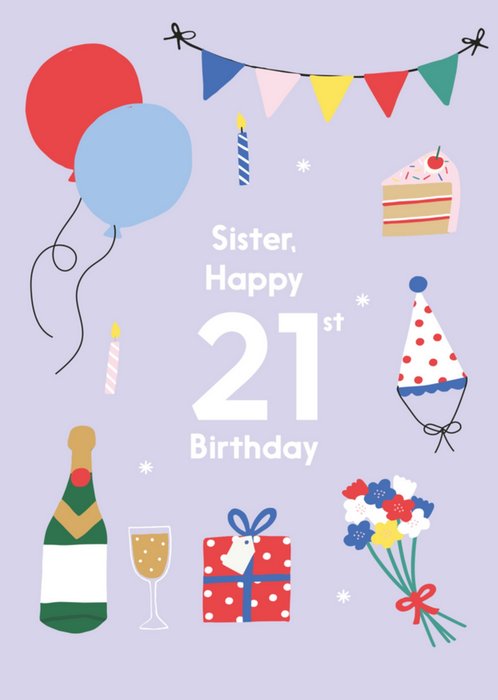 Greetz | Verjaardagskaart | Happy 21st birthday