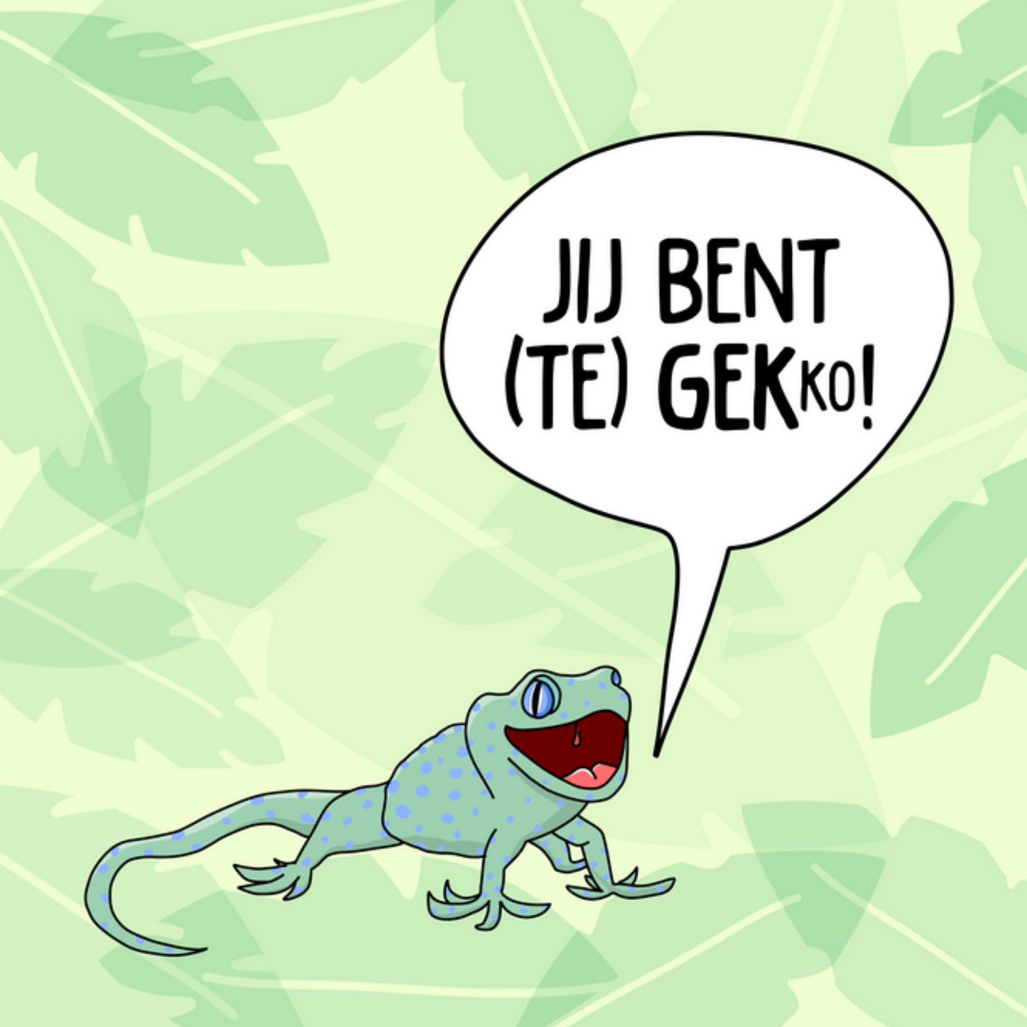 Liefs Jansje - Complimentendag - gekko