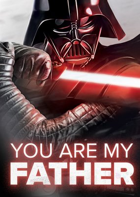 Star Wars | Vaderdagkaart | Darth Vader | You are my father