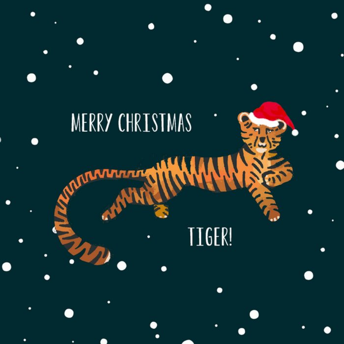 Greetz | Kerstkaart | Tiger