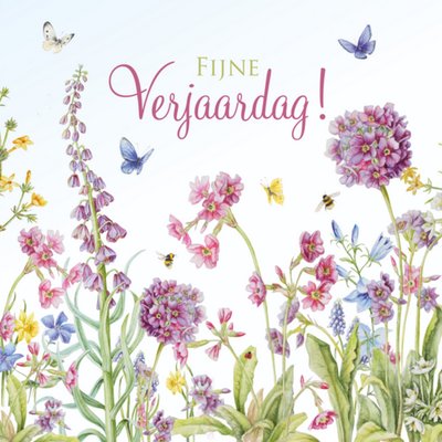 Janneke Brinkman | Verjaardagskaart | bloemen
