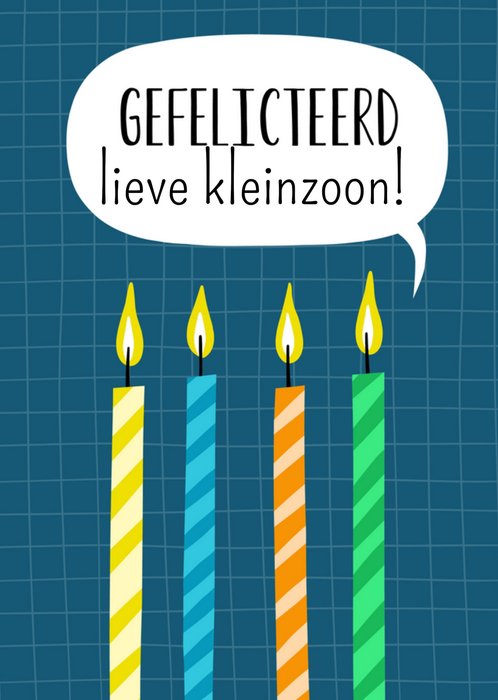 Verjaardagskaart | Greetz | Julia | Kleinzoon