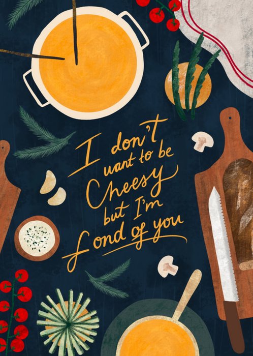 Greetz | Valentijnskaart | fondue | cheesy
