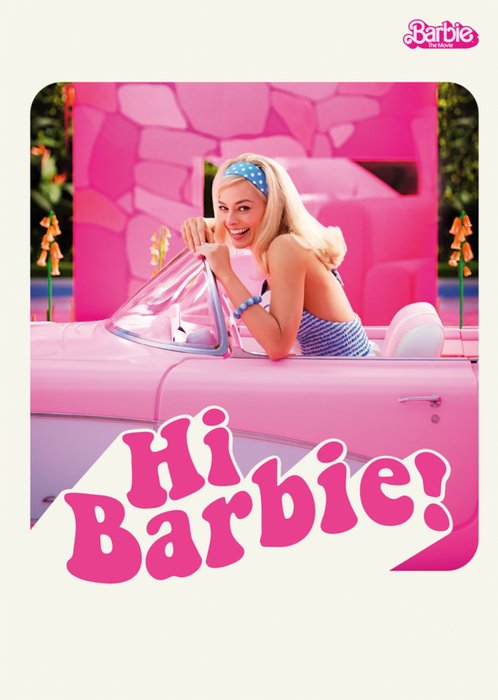 Barbie | Zomaar kaart | Hi Barbie!