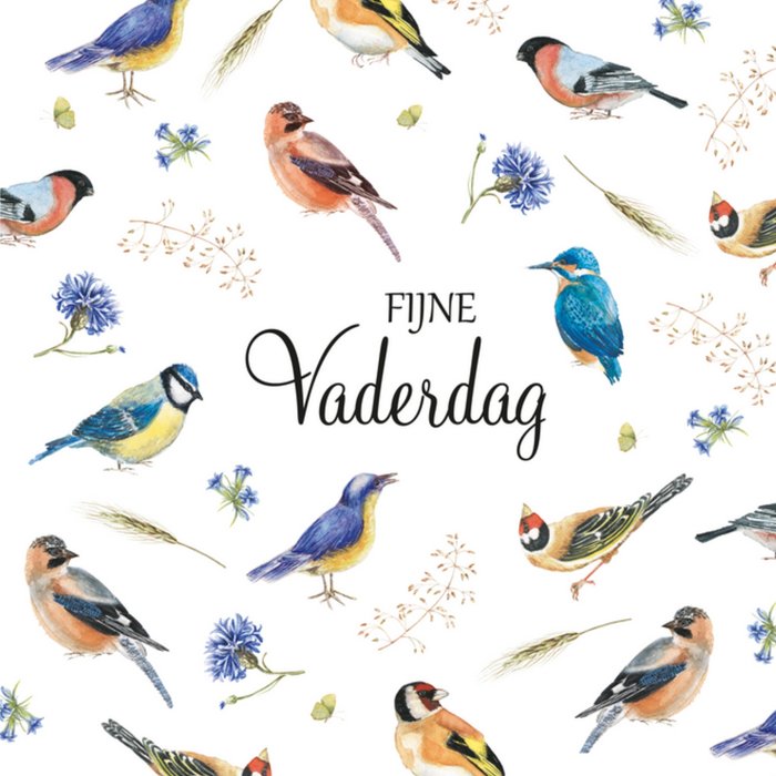 Janneke Brinkman | Vaderdagkaart | vogels