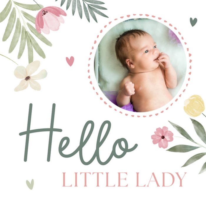 Papercute | Geboortekaart | Little Lady