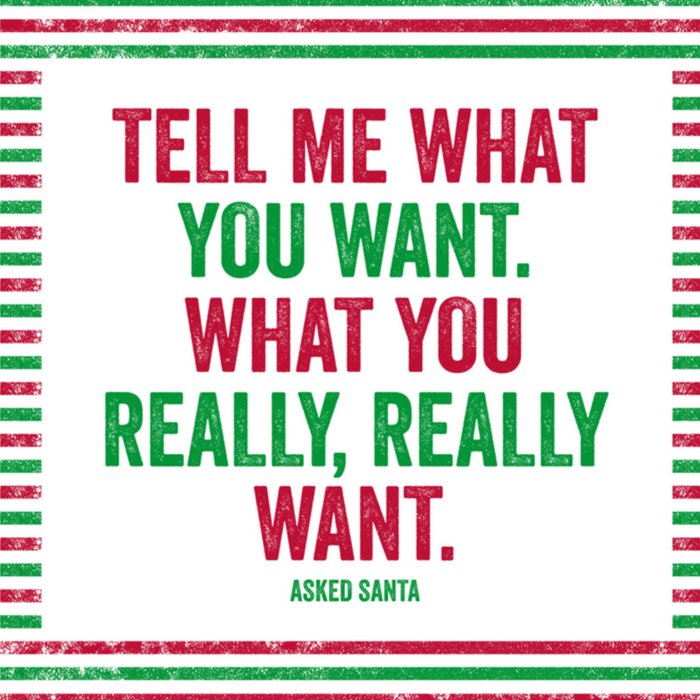 Greetz | Kerstkaart | tell me what you want