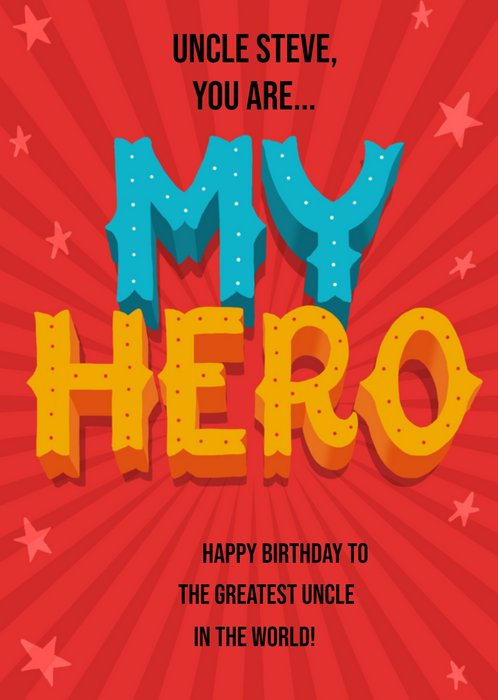 Greetz | Verjaardagskaart | My hero