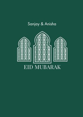 Eastern Print Studio | Eid Mubarak | aanpasbare naam