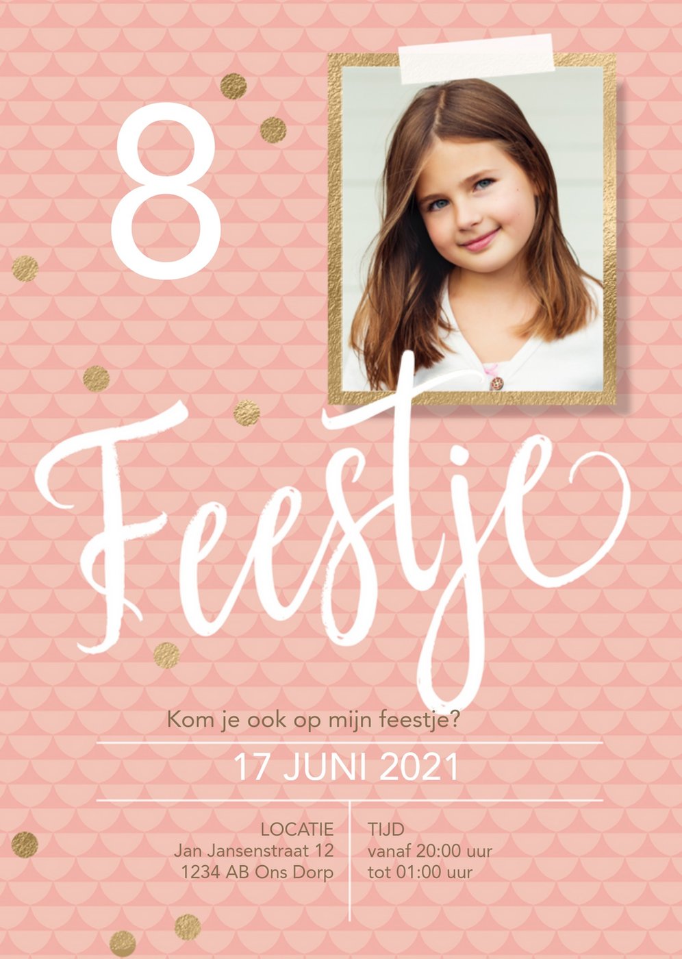 Uitnodiging prinsessenfeestje prinses met Uitnodiging prinsessenfeestje prinses met