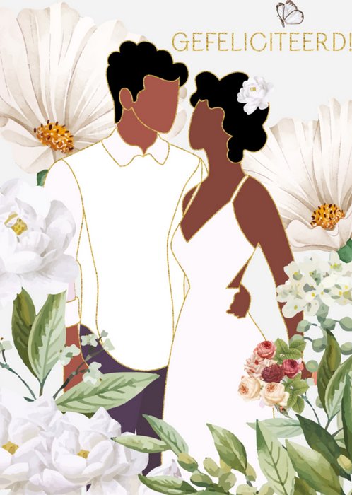 Anoela Cards | Huwelijkskaart | bruidspaar