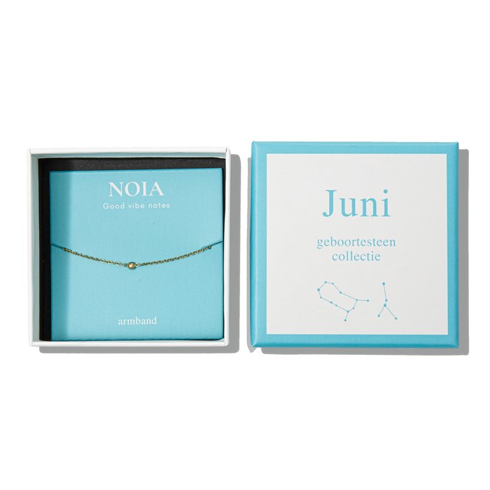 Noia Jewellery | Birthstone | June | Gold
