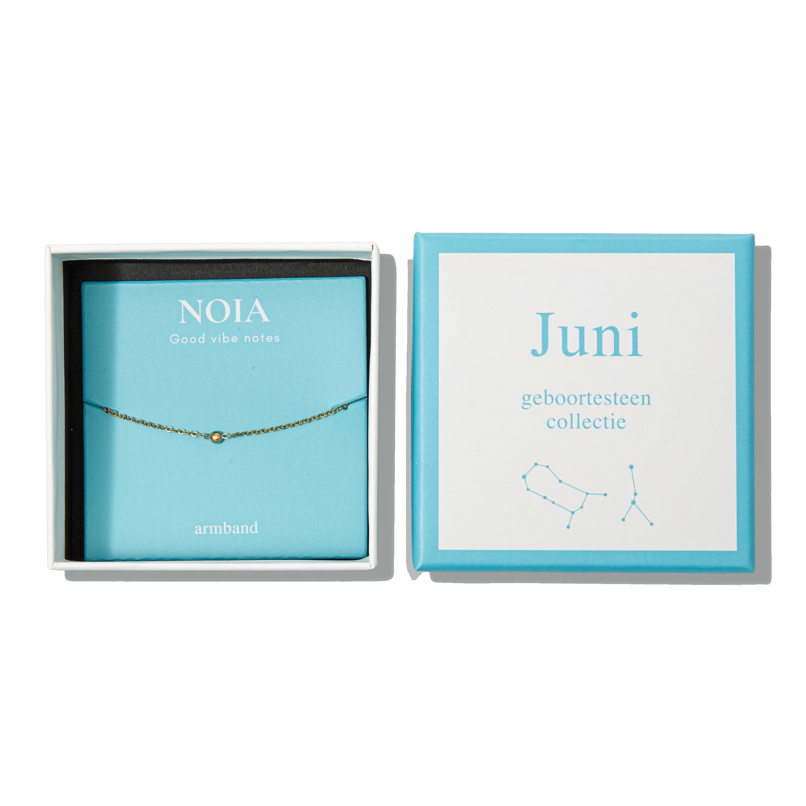Noia Jewellery - Birthstone - June - Gold