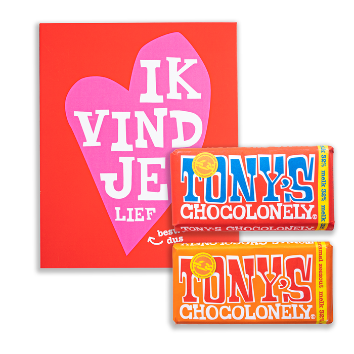 Tony's Chocolonely | Giftbox Liefde | 2 repen