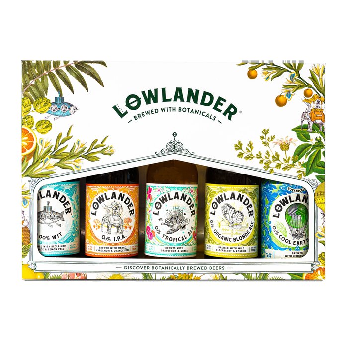 Lowlander | Gift Box Alcoholvrij | 5 x 33cl