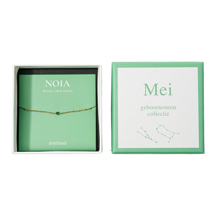 Noia Jewellery | Birthstone | May | Gold