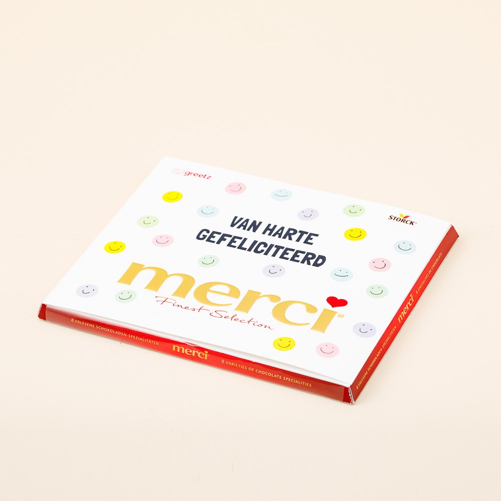 Merci Finest Selection | Gefeliciteerd | 250g | Letterbox Gifts