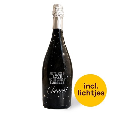 Prosecco | Cheers Vino Spumante incl. lampje | 750 ml