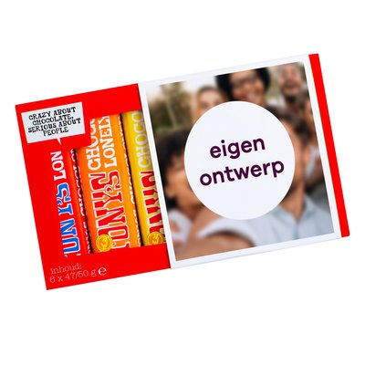 Tony’s Chocolonely | Proeverijtje | Eigen ontwerp | 288g