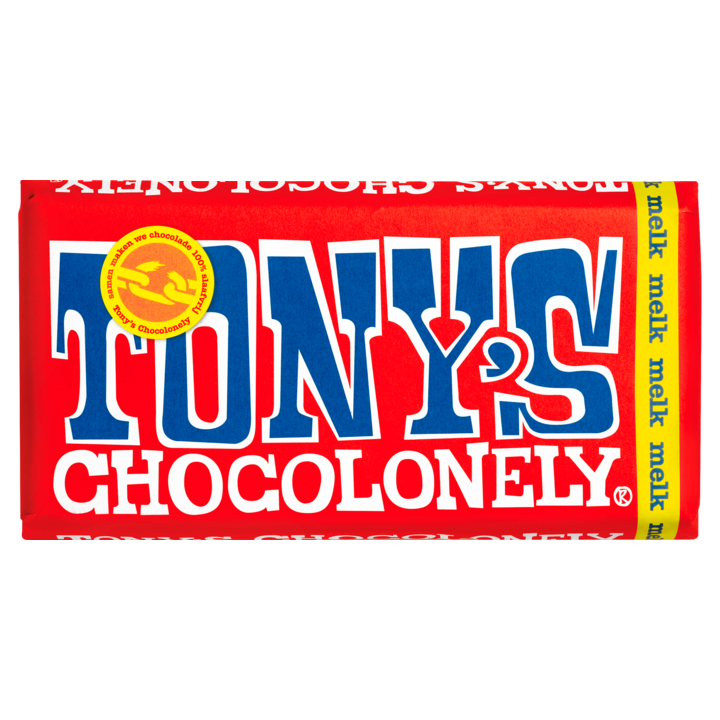 Tony's Chocolonely | Melkchocolade reep | 180g
