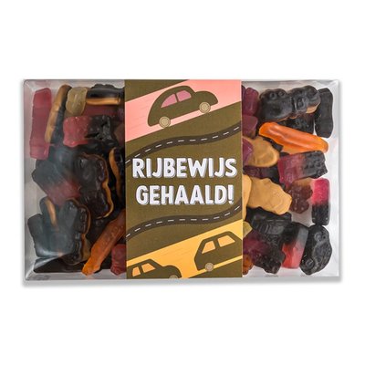 Veel Liefs | Snoepdoos | Rijbewijs gehaald | 300g