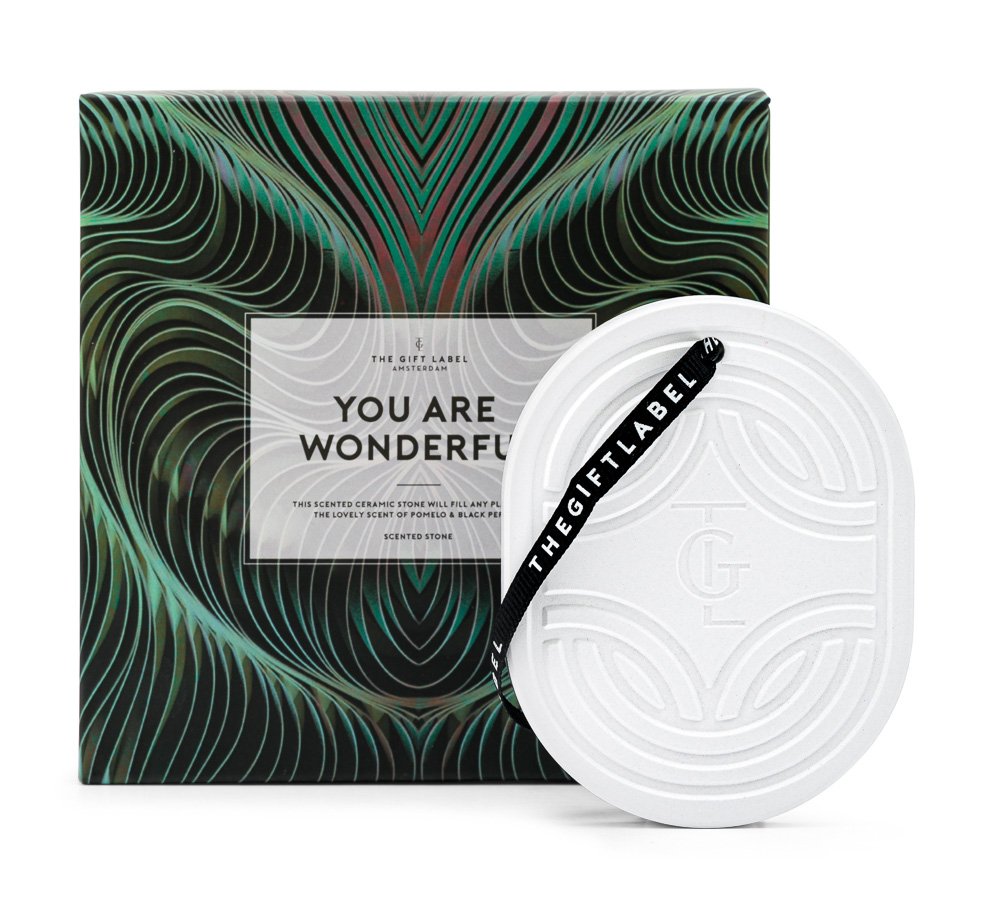 The Gift Label - Scented stone - You are wonderful