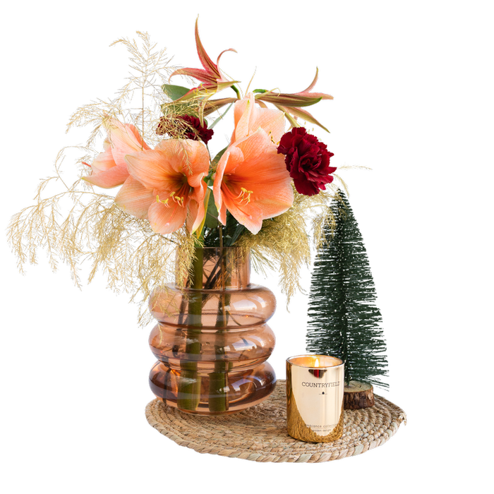  Bloemen giftset Merry Christmas! 