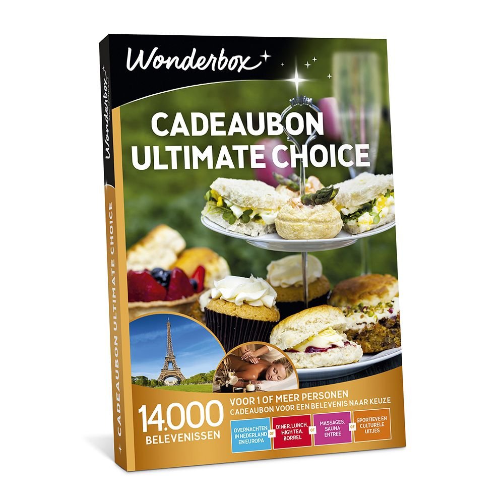 Wonderbox - Cadeaubon Ultimate choice