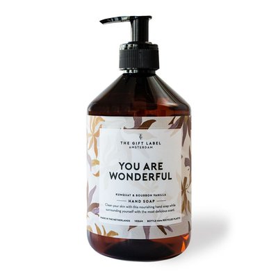 The Gift Label handzeep | You are Wonderful