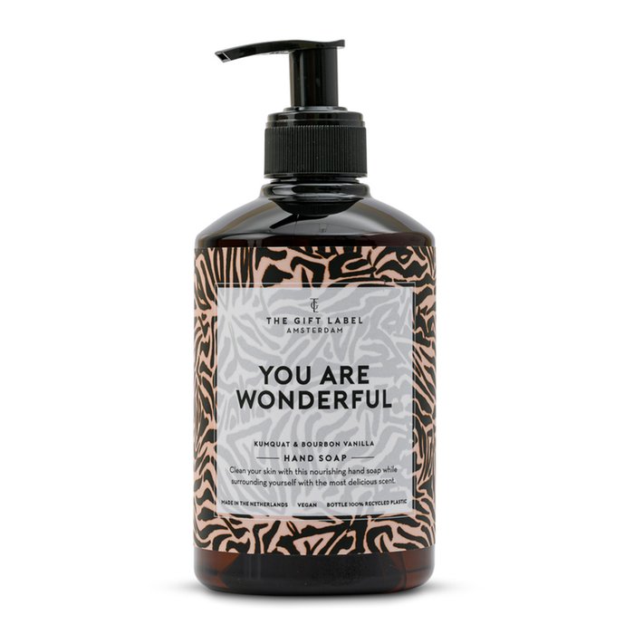 The Gift Label | Handzeep | You are wonderful