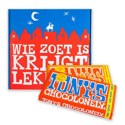 Tony's Chocolonely | Wie Zoet is Krijgt Lekkers | Giftbox Sinterklaas